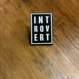 (New) Introvert Enamel Pin